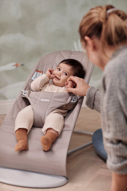 Baby Bjorn Bouncer Bliss: Petal Quilt, Woven.