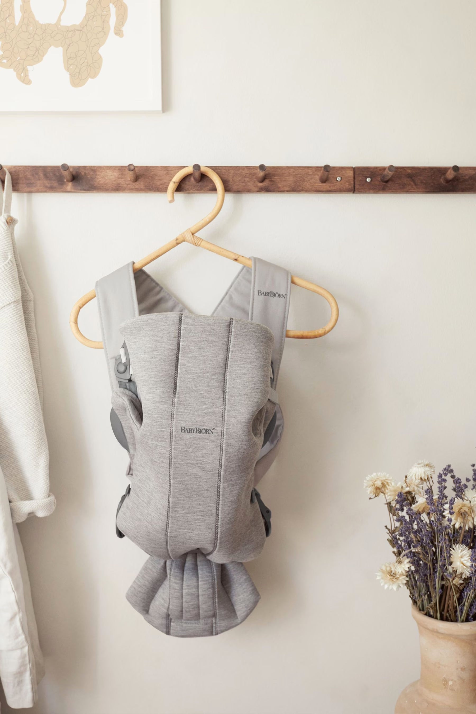 Baby Bjorn Baby Carrier Mini - Biege, 3D Jersey