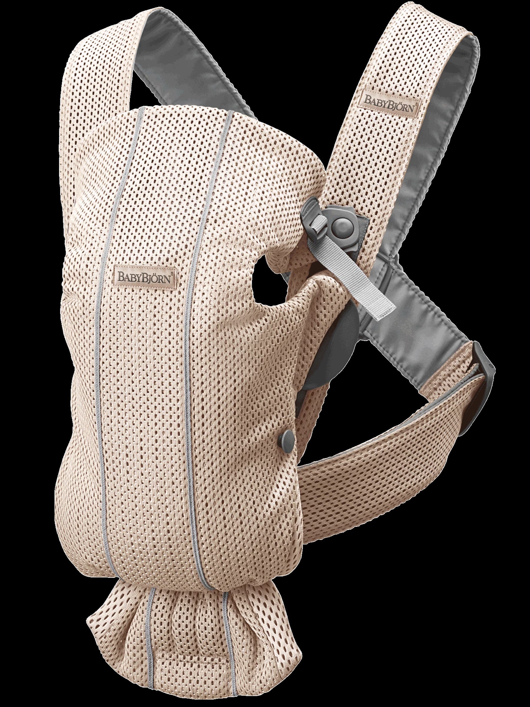 Baby Bjorn Baby Carrier Mini - Biege, 3D Jersey