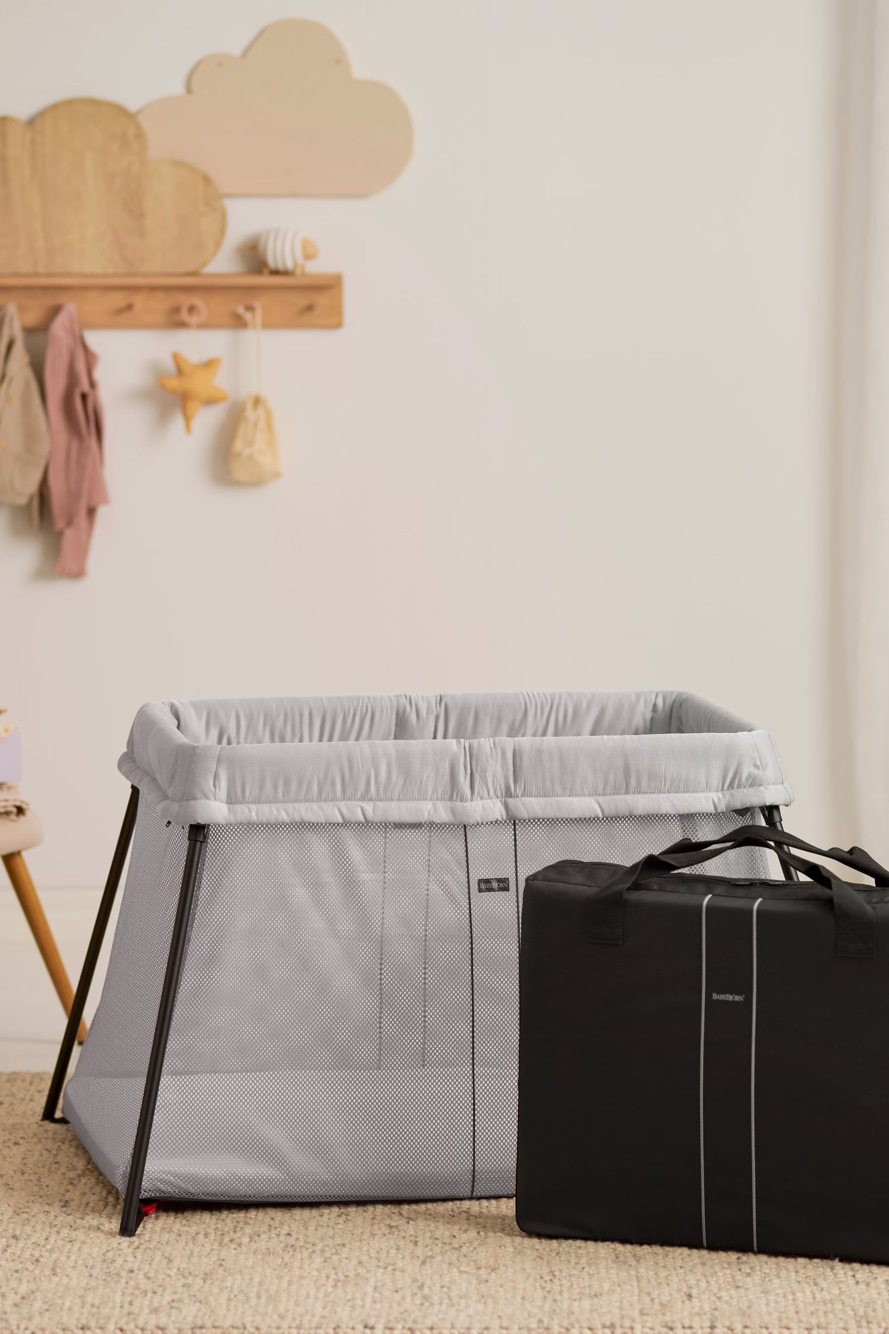 Image of Baby Bjorn Travel Crib Light - Silver