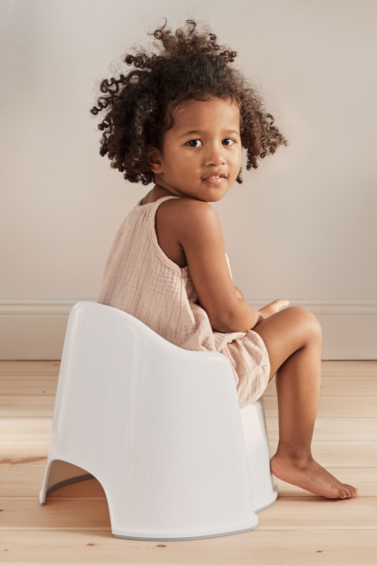 Baby Bjorn Potty Chair - White/Gray