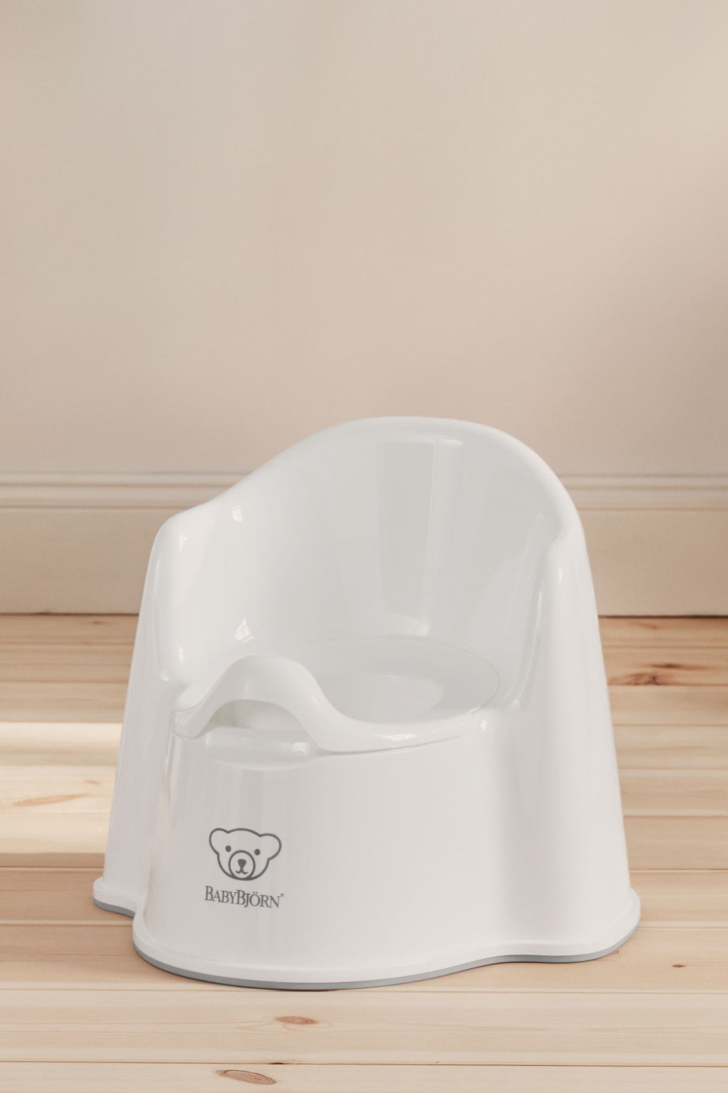 Baby Bjorn Potty Chair - White/Gray