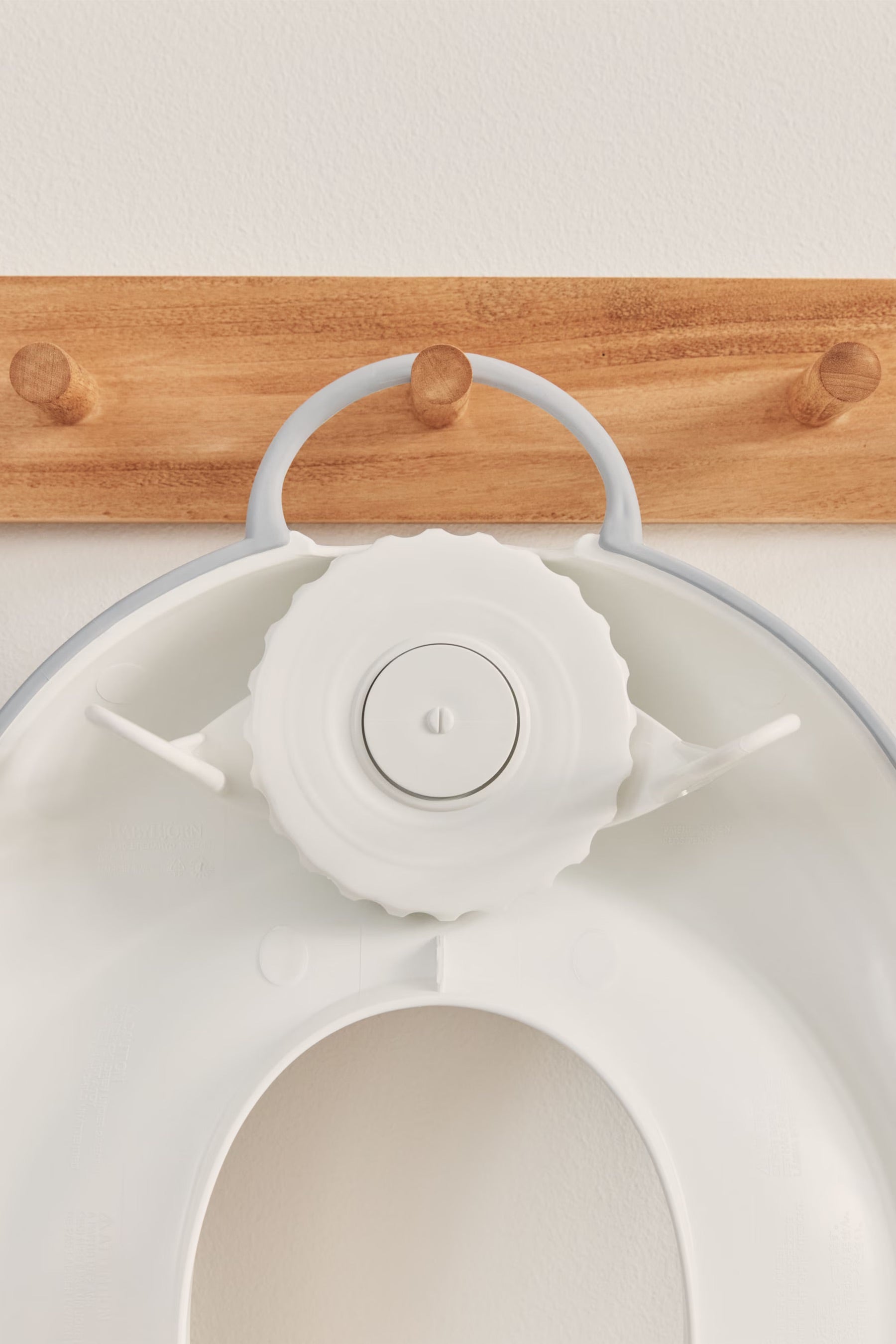 Image of Baby Bjorn Toilet Training Seat - White/Grey