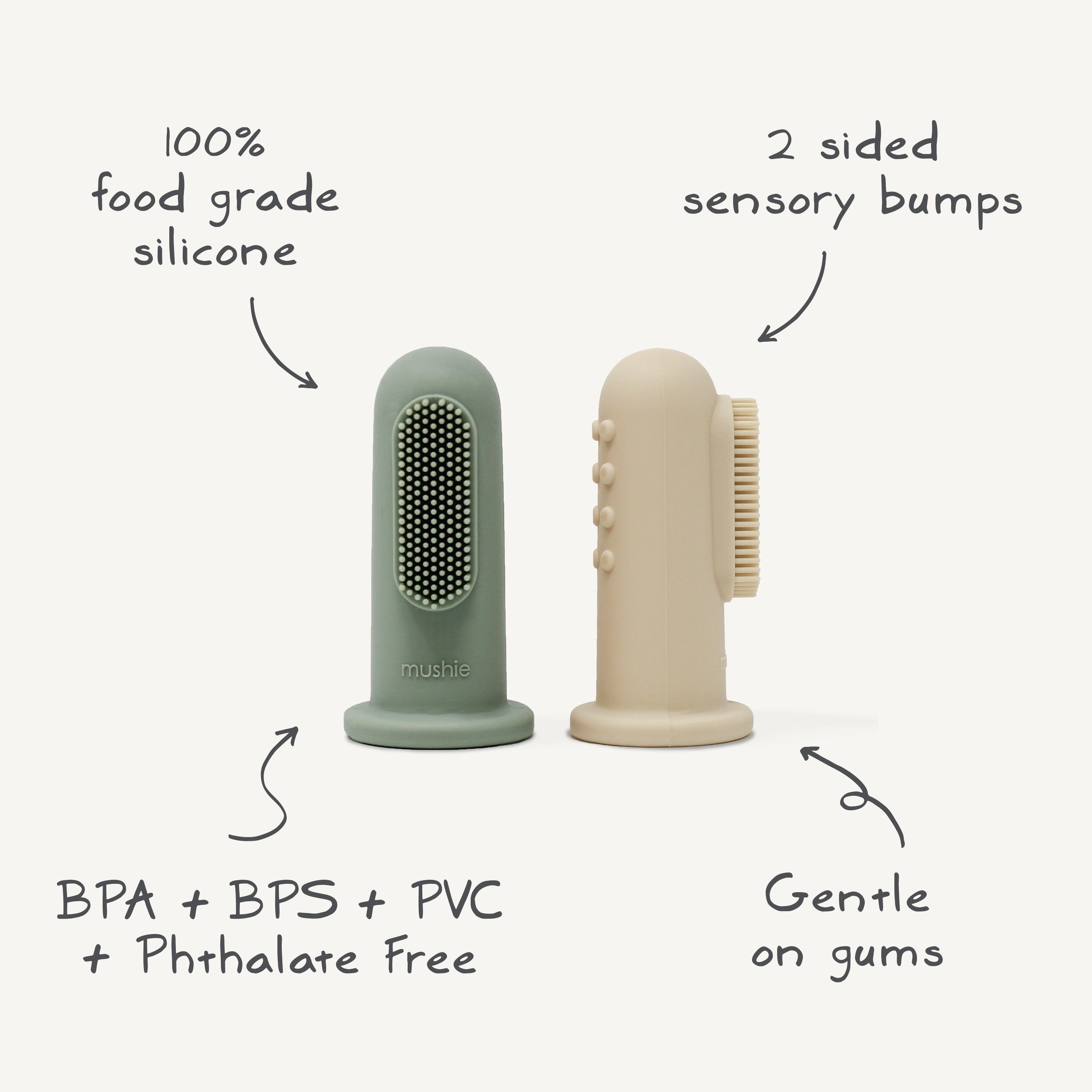 Image of Finger Toothbrush