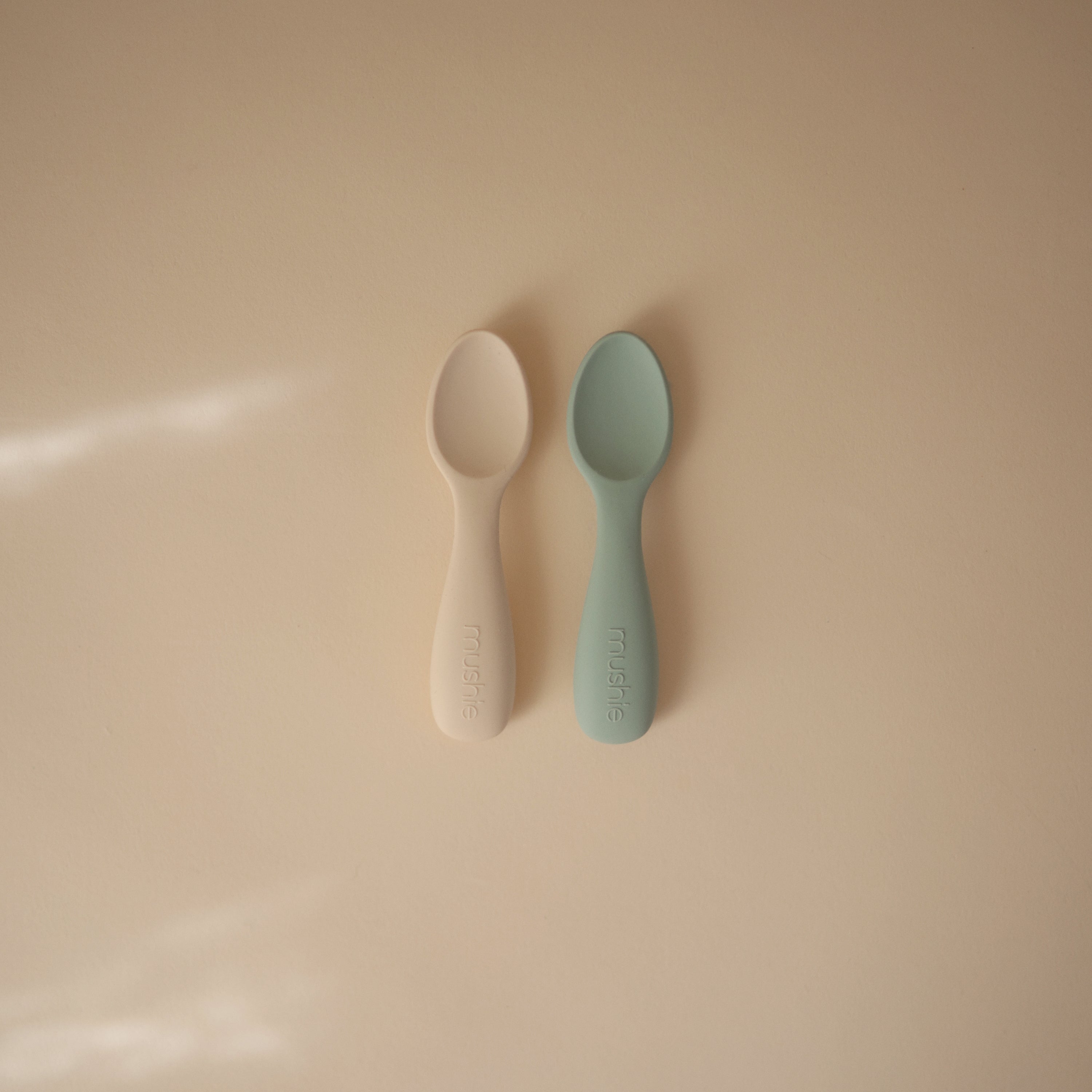 Image of Silicone Toddler Starter Spoons 2-Pack