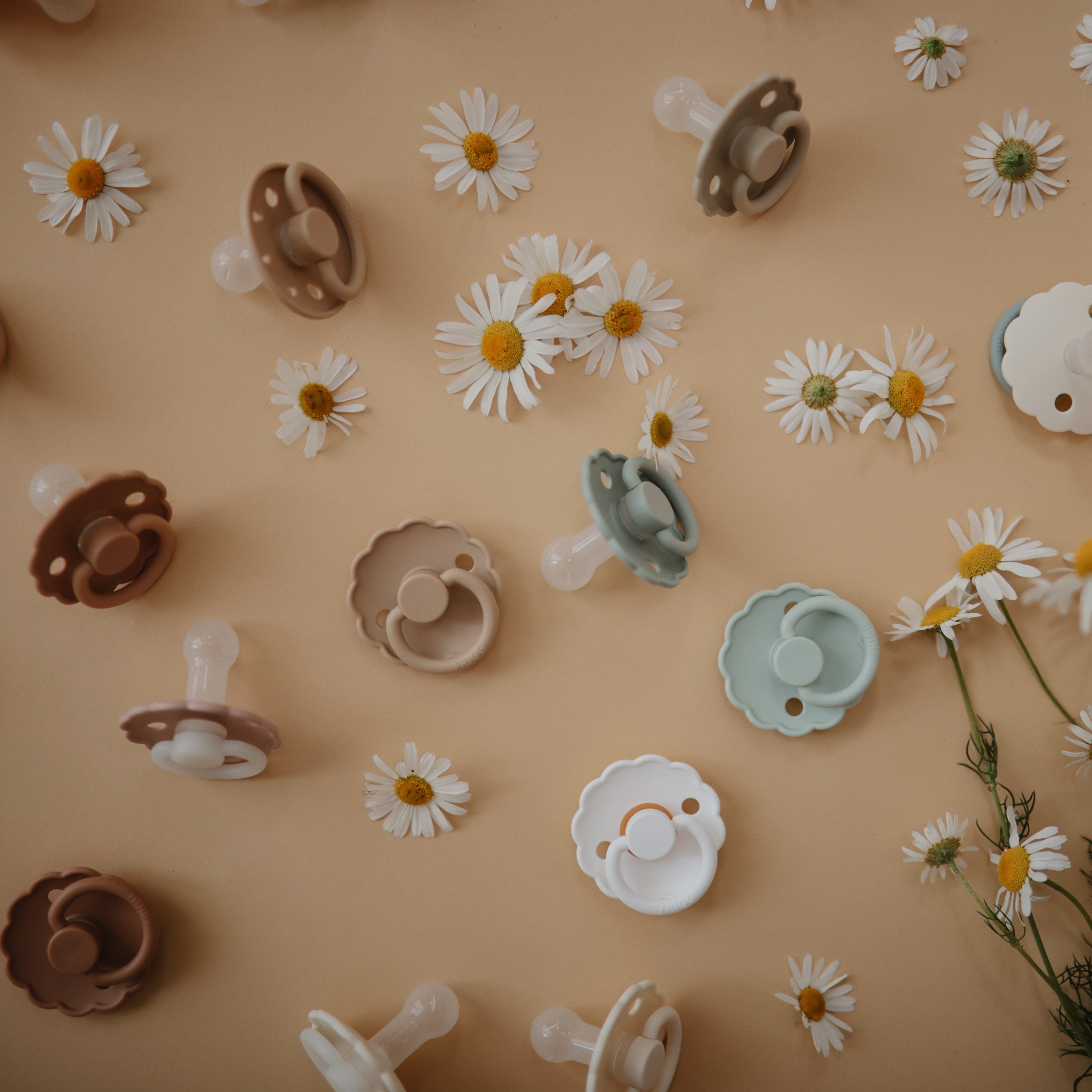 Image of FRIGG Daisy Silicone Pacifier 2-Pack