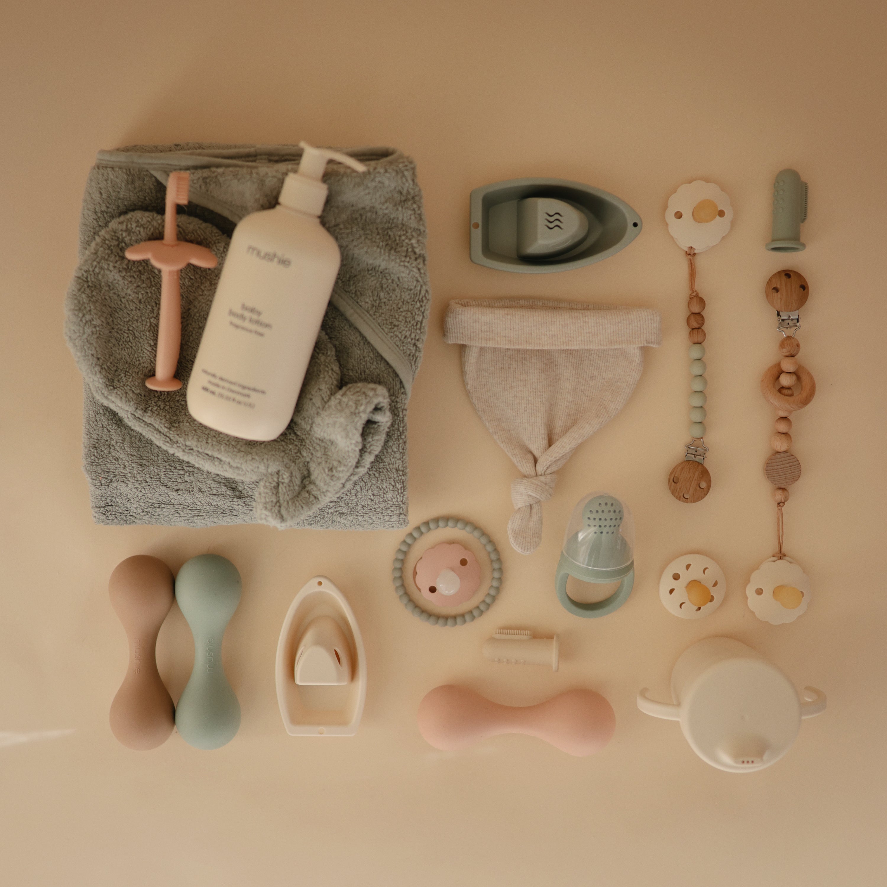 Image of Organic Cotton Bath Mitt 2-Pack