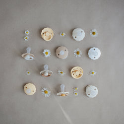Image of FRIGG Daisy Night Silicone Pacifier 2-Pack