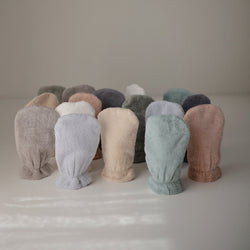 Image of Organic Cotton Bath Mitt 2-Pack