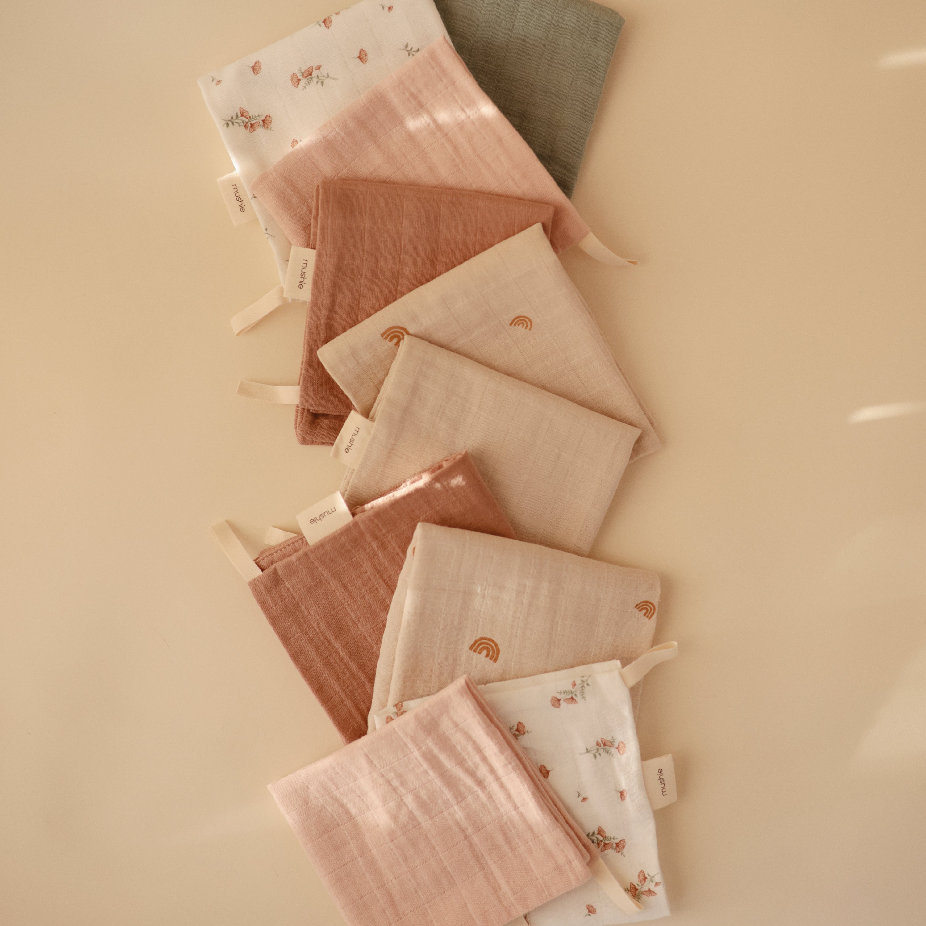 Image of Muslin Cotton Washcloth 5-Pack