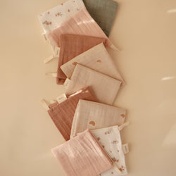 Image of Muslin Cotton Washcloth 5-Pack