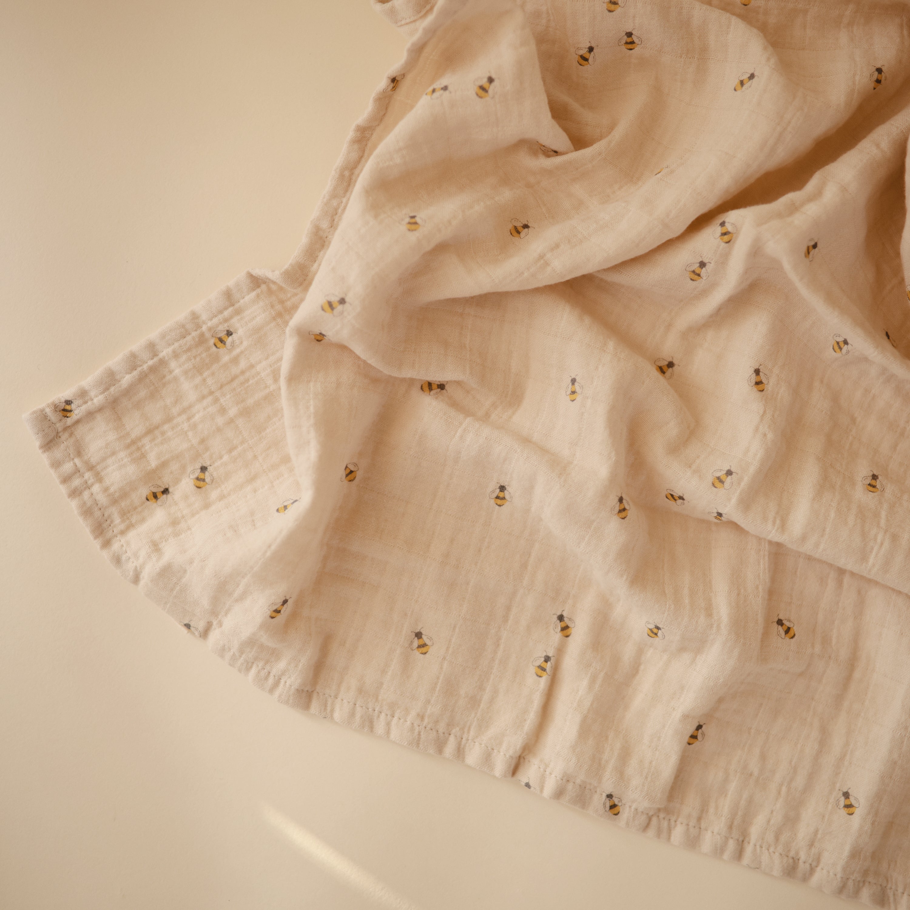 Image of Organic Cotton Muslin Swaddle Blanket