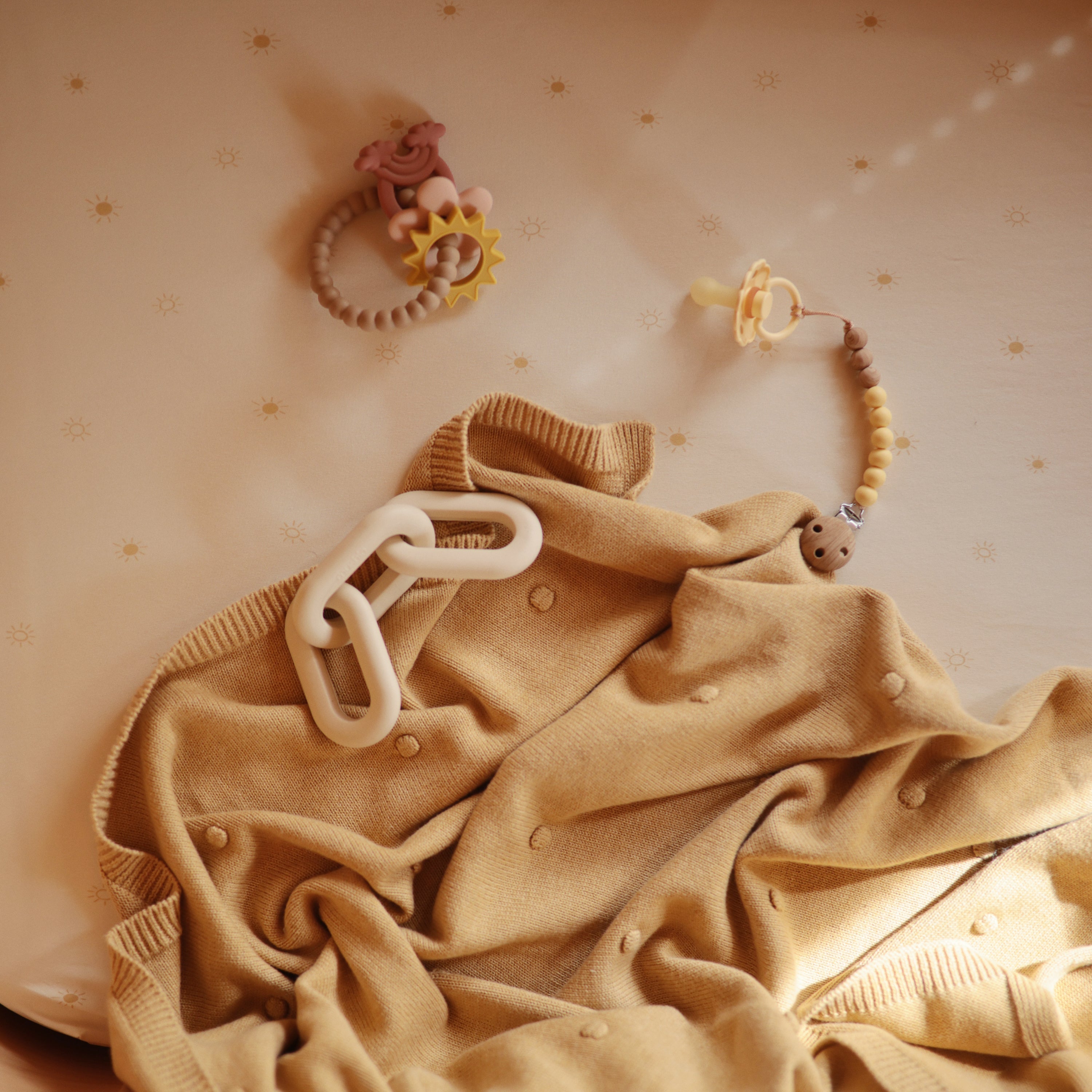 Image of Silicone Pacifier Clip | Eva