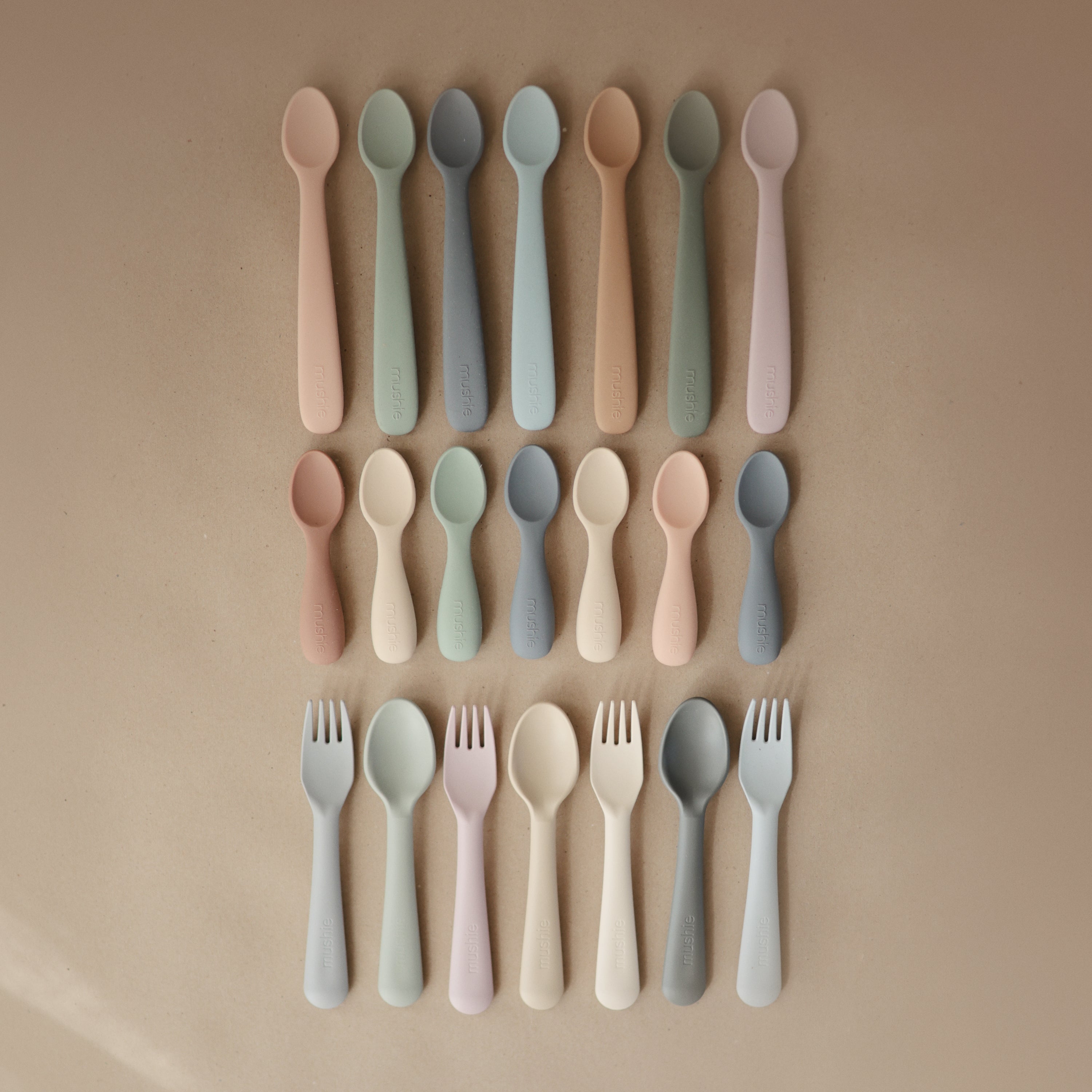 Image of Silicone Feeding Spoons 2-Pack