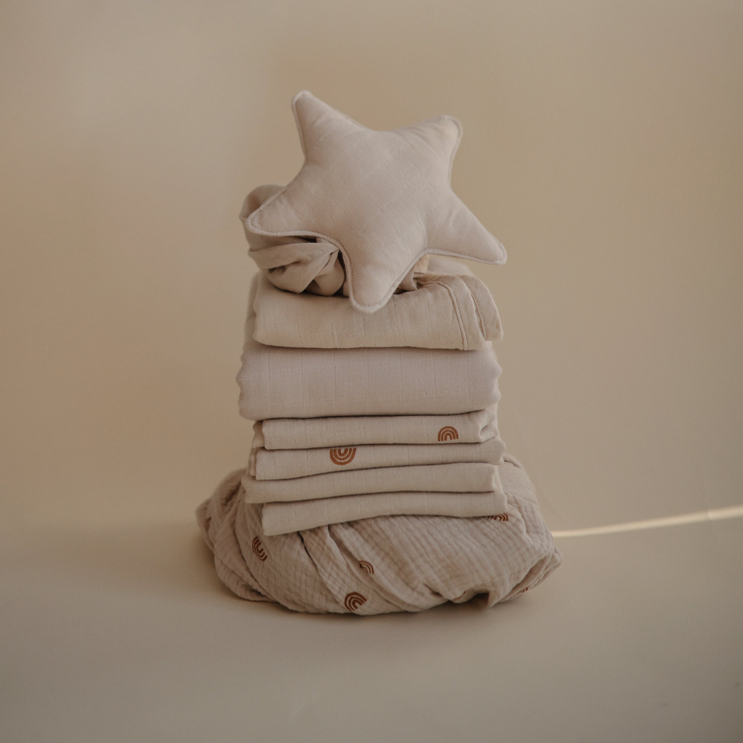 Image of Organic Cotton Muslin Cloths 3-Pack