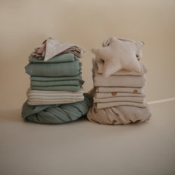 Image of Organic Cotton Muslin Cloths 3-Pack