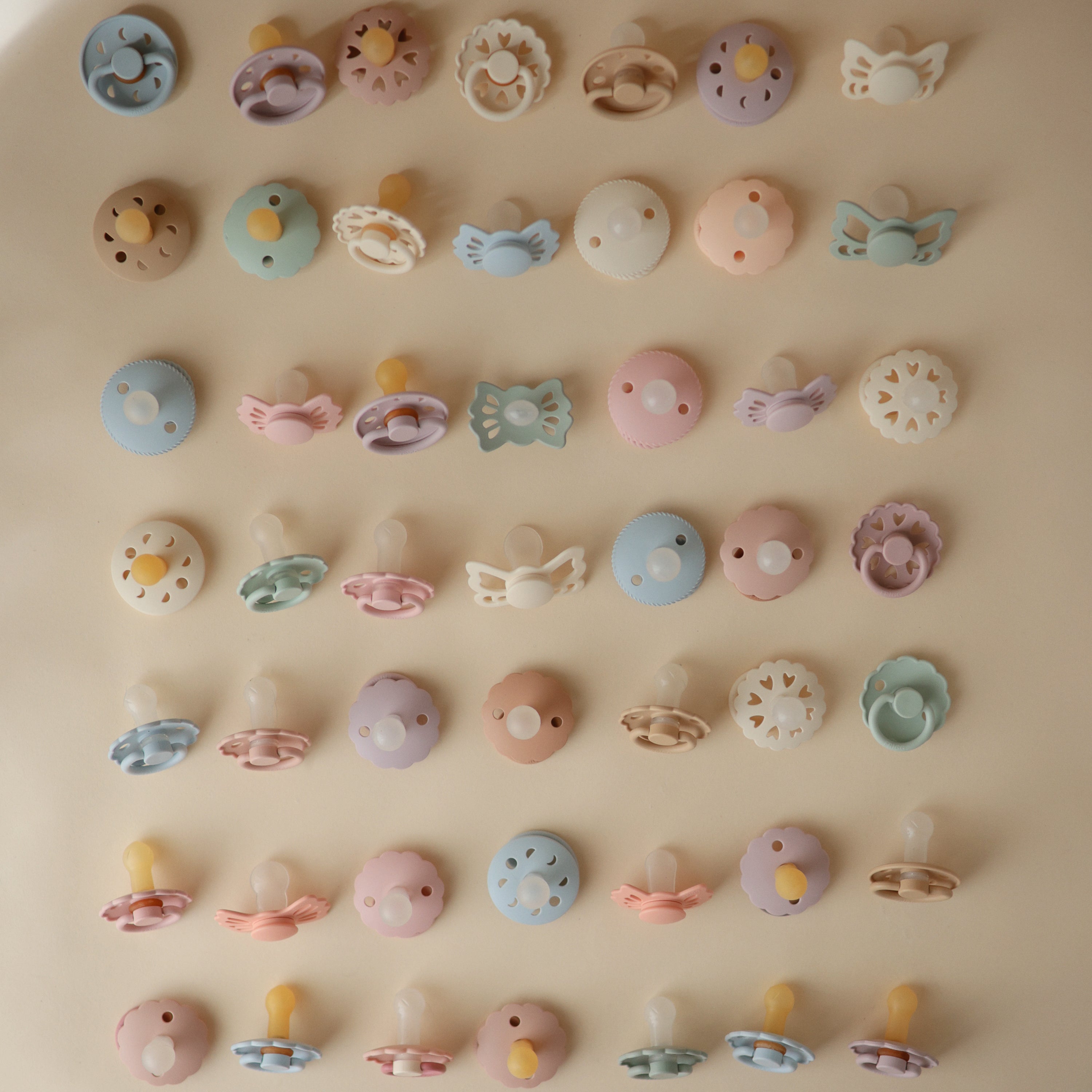 Image of FRIGG Moon Natural Rubber Pacifier 2-Pack