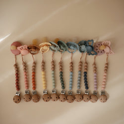 Image of Silicone Pacifier Clip | Eva