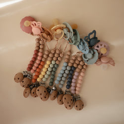 Image of Silicone Pacifier Clip | Eva
