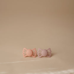 Image of FRIGG Lucky Symmetrical Silicone Pacifier 2-Pack (6-18 Months)