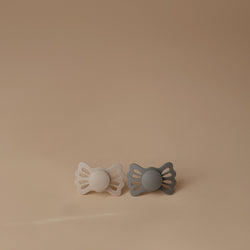 Image of FRIGG Lucky Symmetrical Silicone Pacifier 2-Pack (6-18 Months)