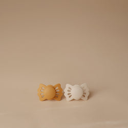 Image of FRIGG Lucky Symmetrical Silicone Pacifier 2-Pack (0-6 Months)