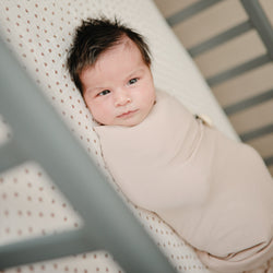 Image of Mini Muslin Crib Sheet