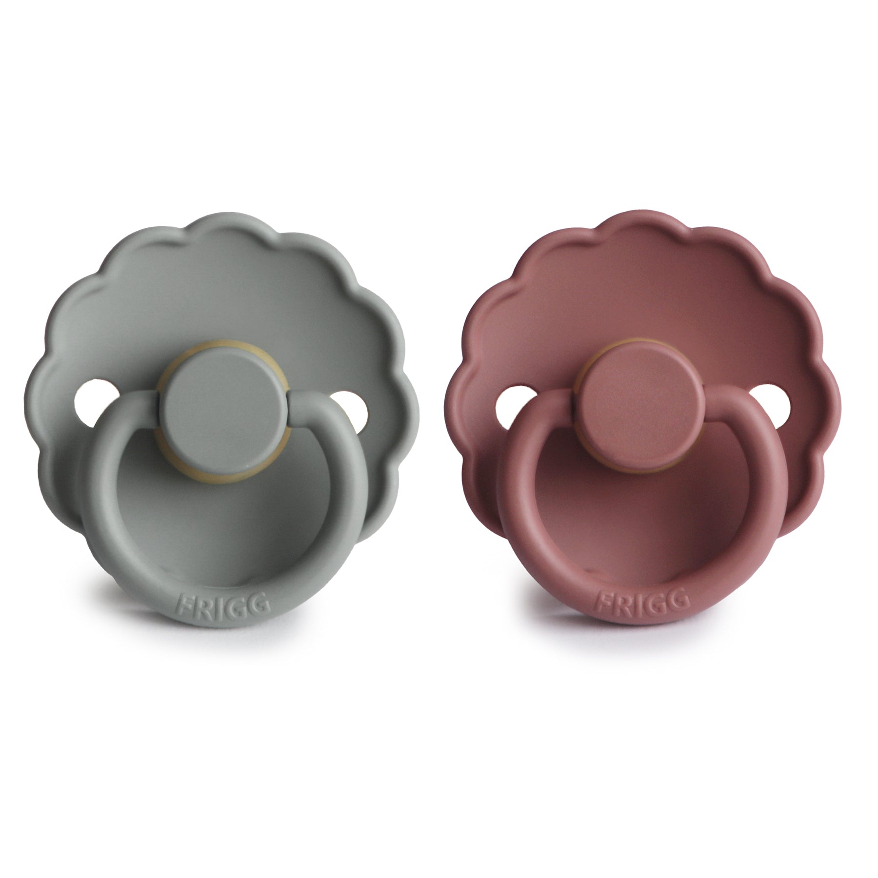 Image of FRIGG Daisy Natural Rubber Pacifier 2-Pack