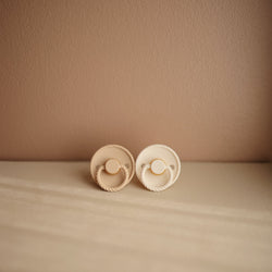 Image of FRIGG Rope Natural Rubber Pacifier 2-Pack