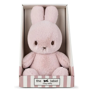 BonTon 9”  Plush Miffy Cozy in Giftbox - Soft Pink