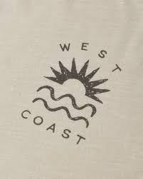 Rylee + Cru Raw Edge Tee West Coast