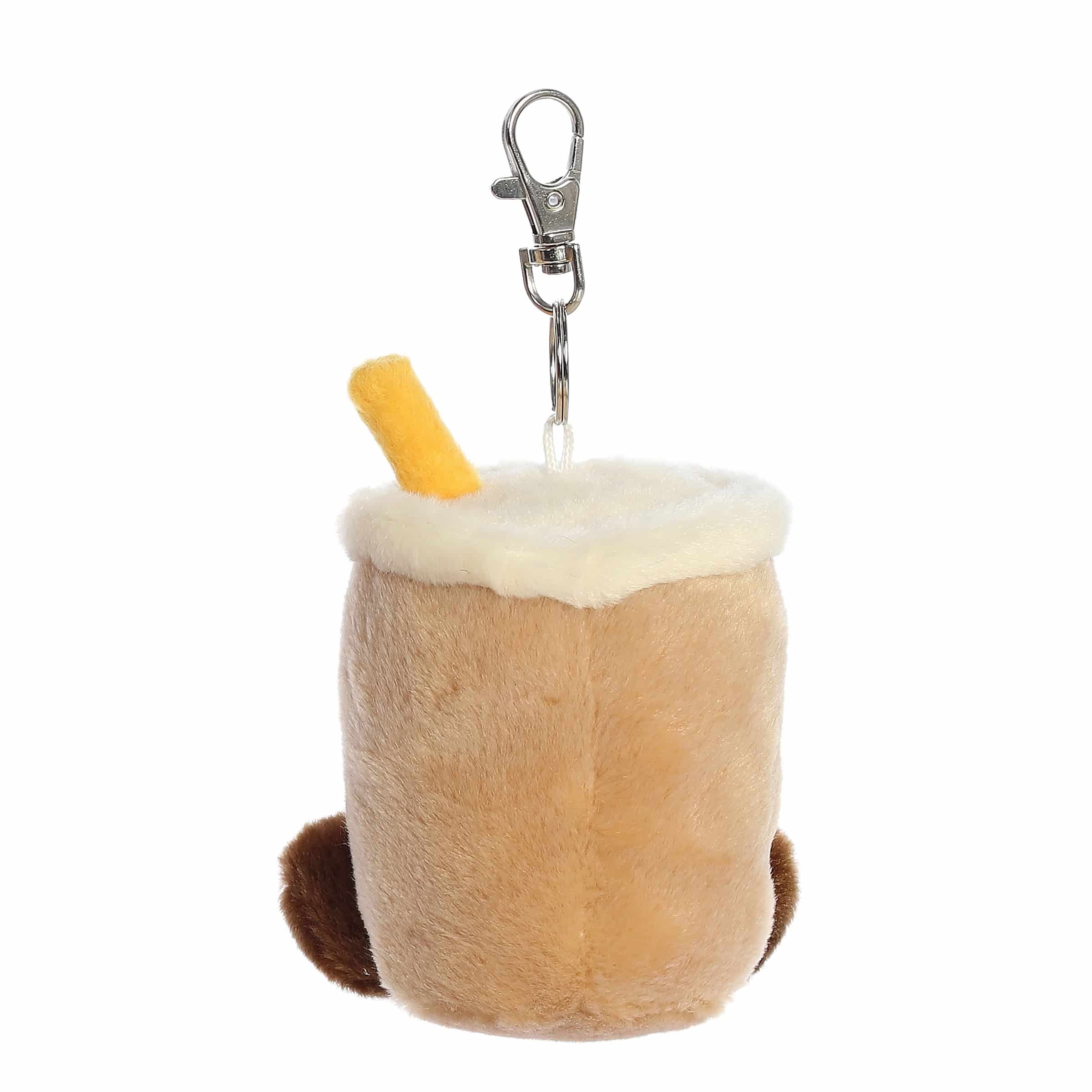 Aurora 4" MILKY TEA BOBA™ CLIP-ON Palm Pals