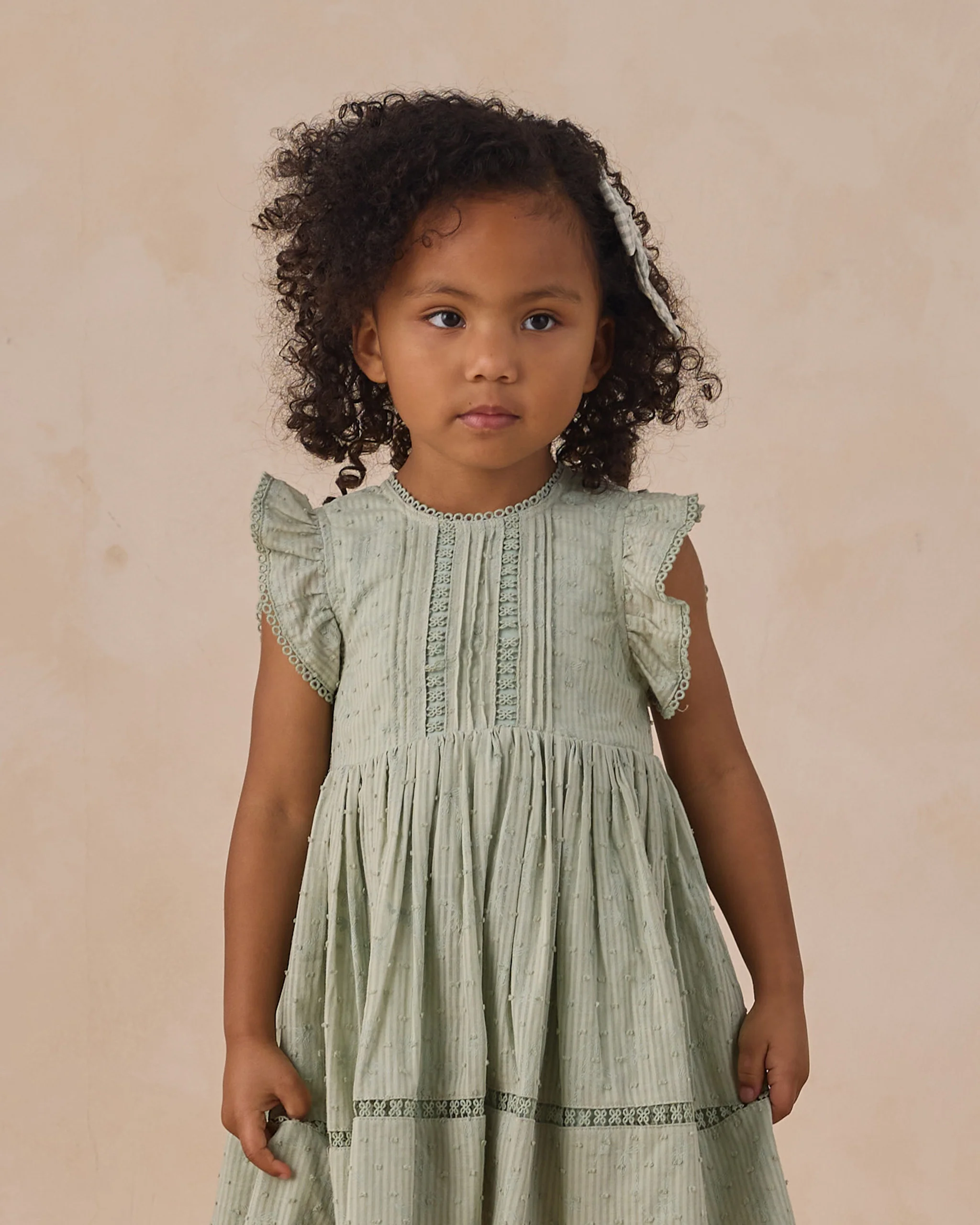 Rylee + Cru- Isla Dress Eucalyptus