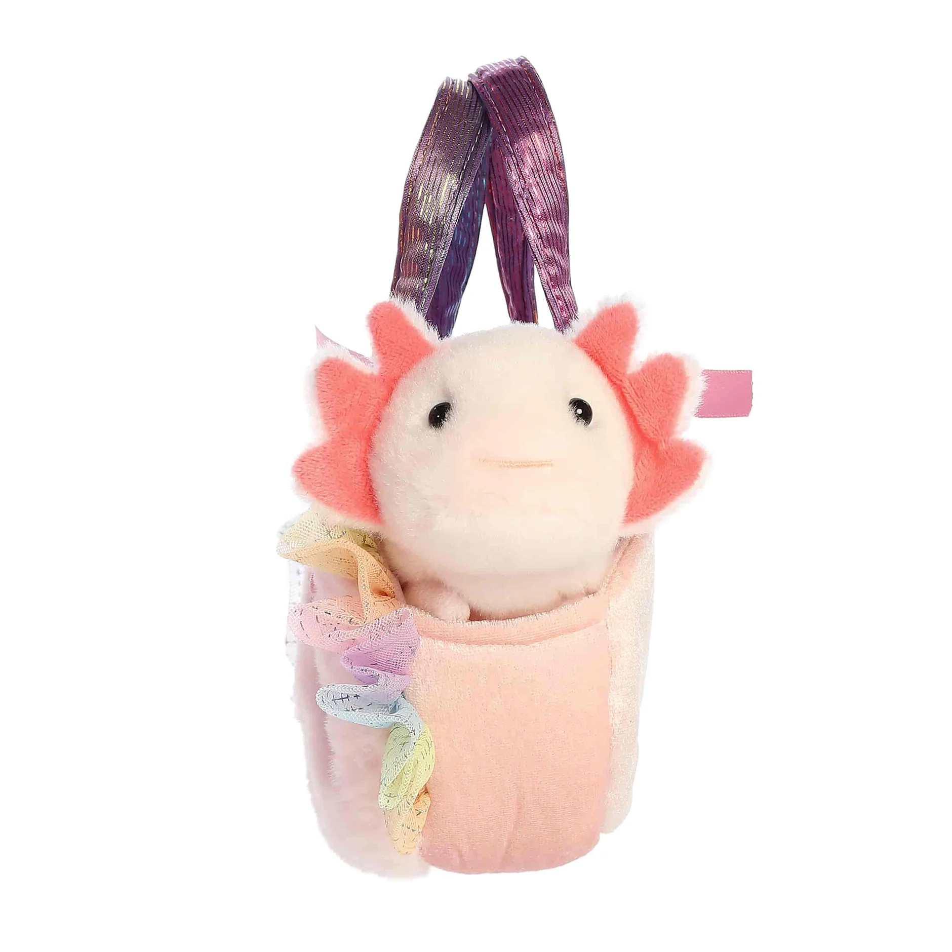 Aurora FUZZY FACE RAINBOW AXOLOTL
