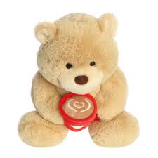 Aurora 10" LATTE LOVE BEAR HOT COFFEE