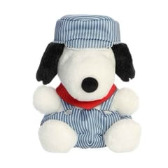 Aurora 5" TRAIN ENGINEER SNOOPY Palm Pals