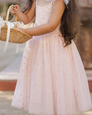 Rylee + Cru Poppy Dress Blush