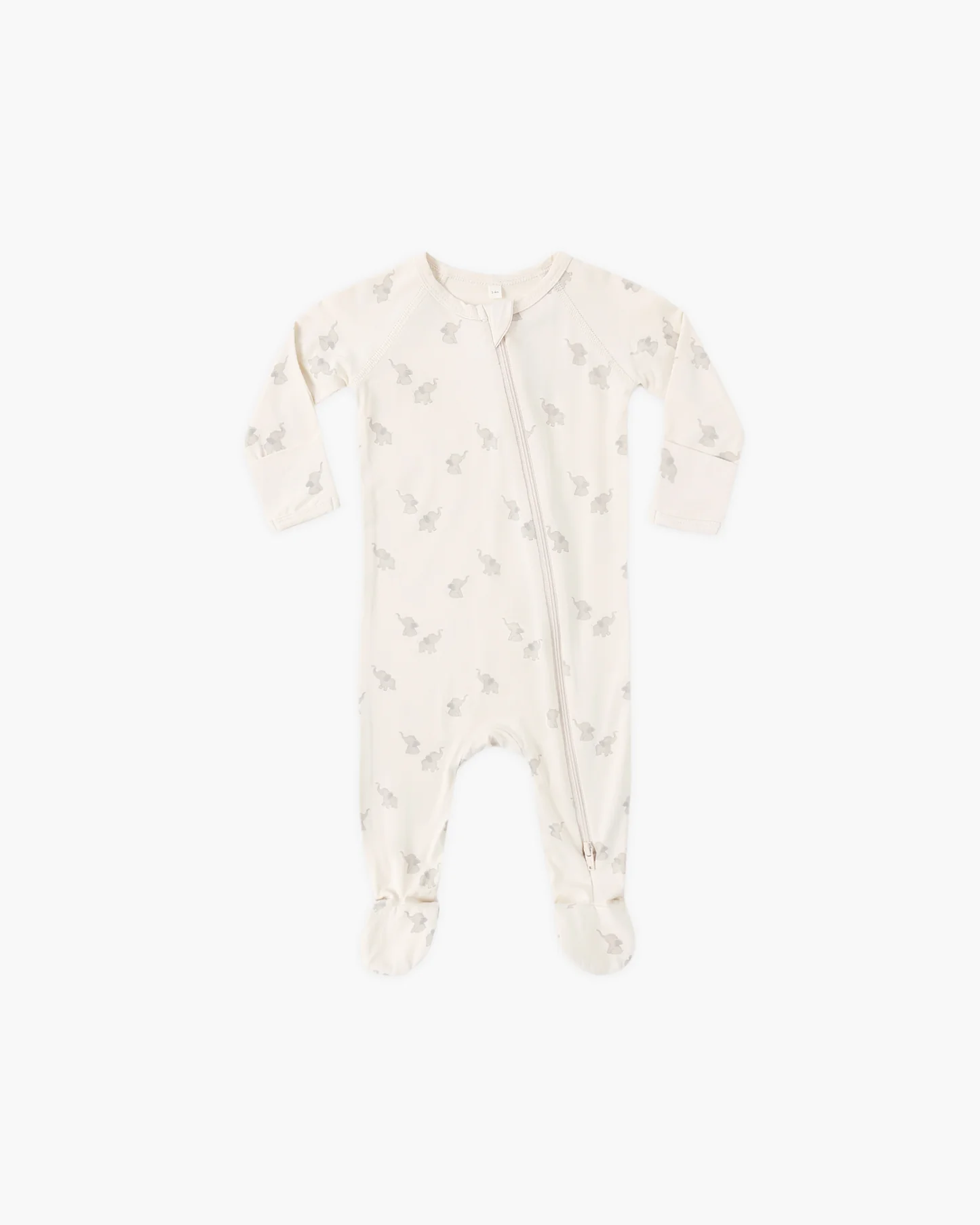 Rylee + Cru- Bamboo Zip Footie Elephants