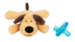 Aurora BROWN DOG DETACHABLE PACIFIER