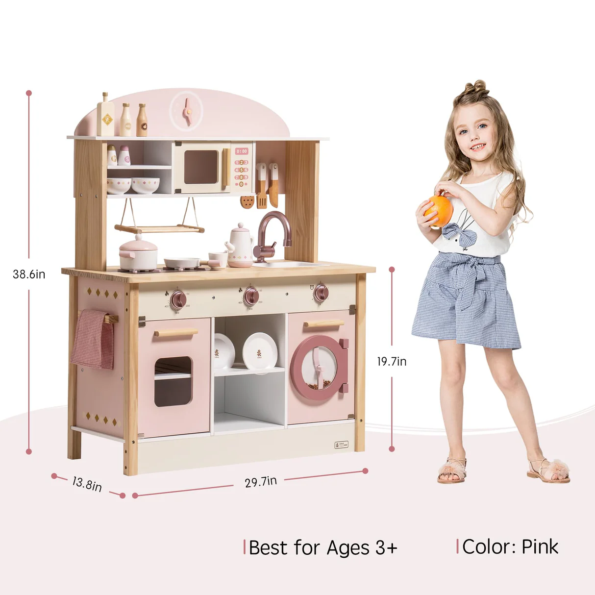 Robud Pink Kitchen Set