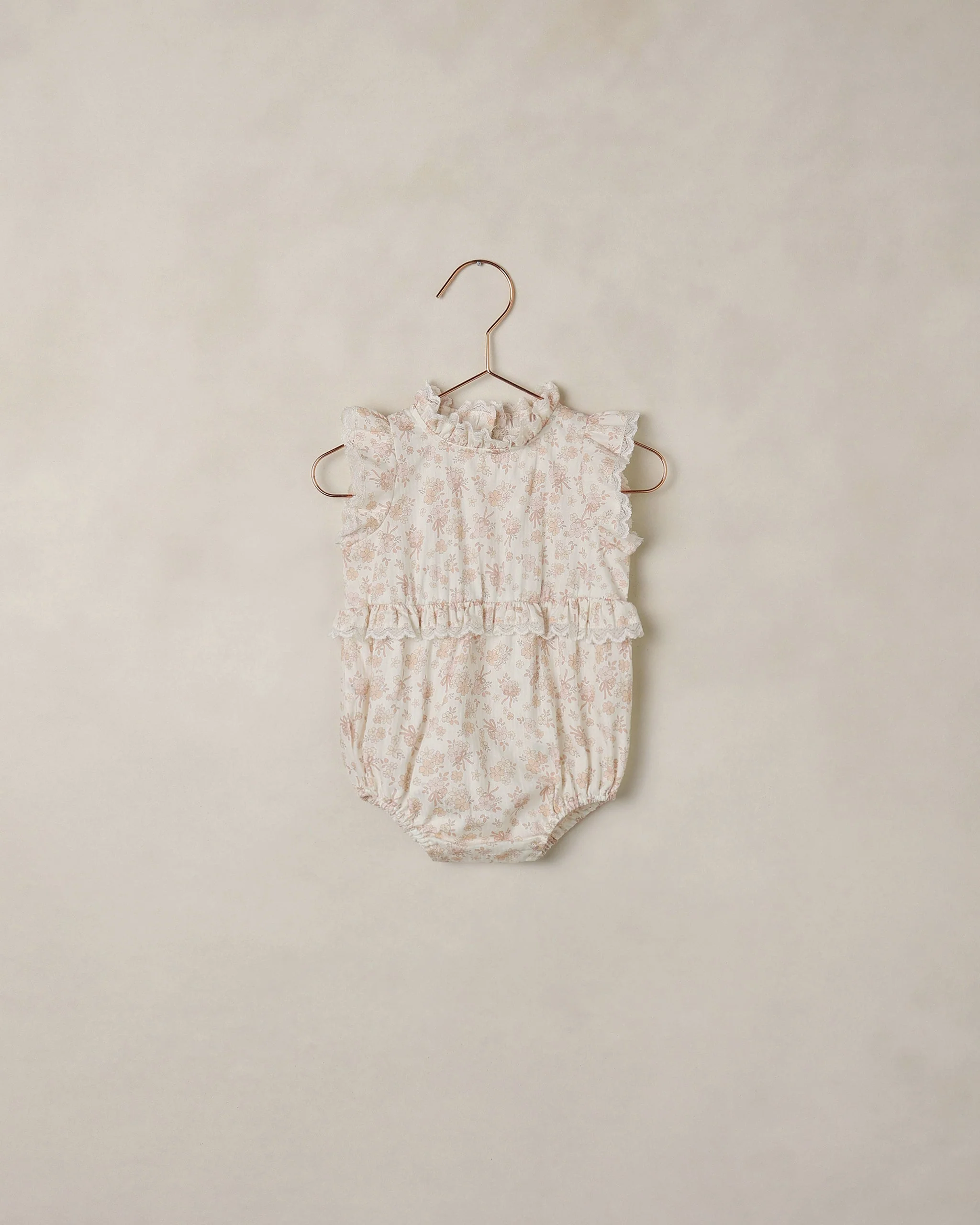 Rylee + Cru -Alice Romper Ivory