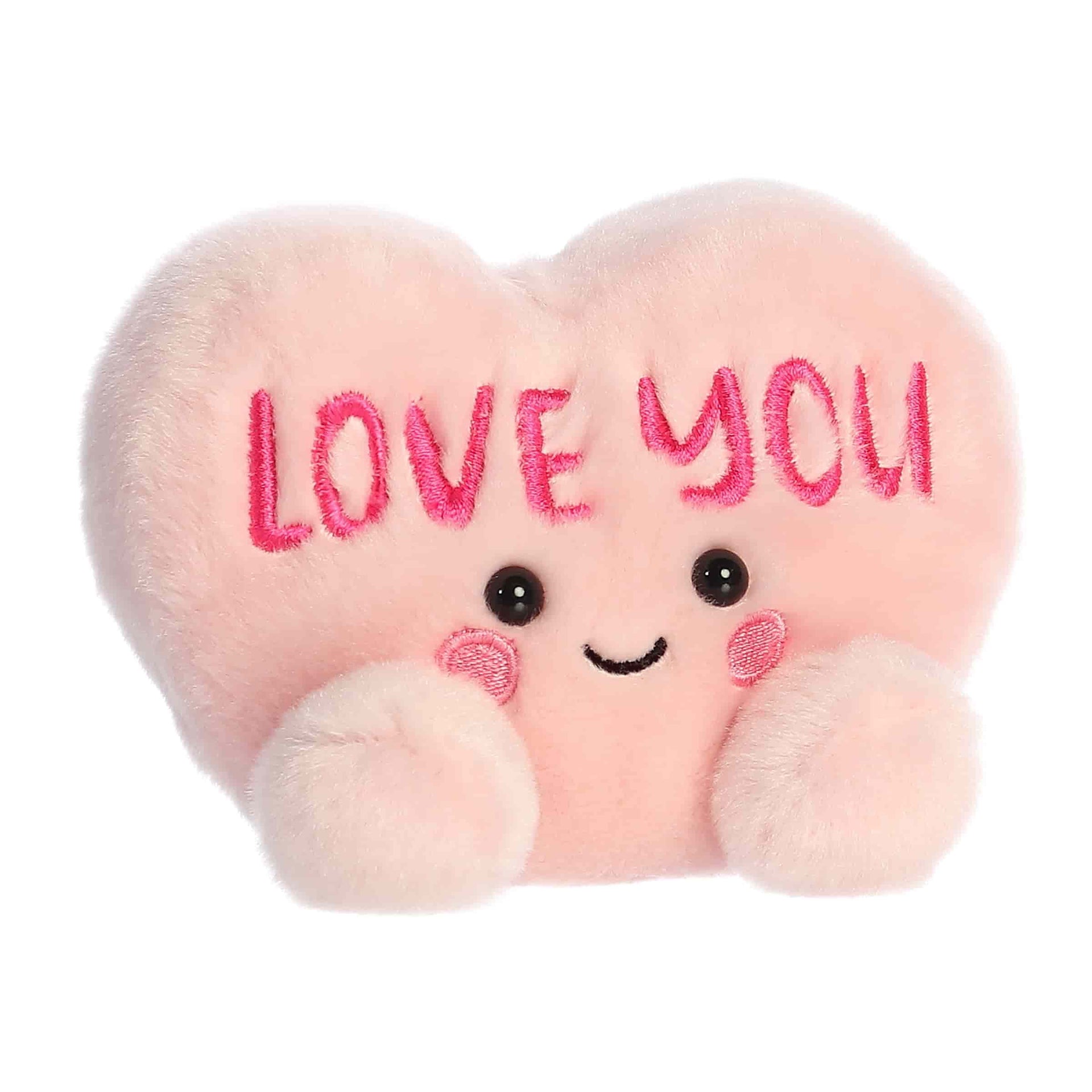 Aurora 5" LOVE YOU CANDY HEART Palm Pals