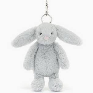 Jellycat Bashful Bunny Bag Charm Blush