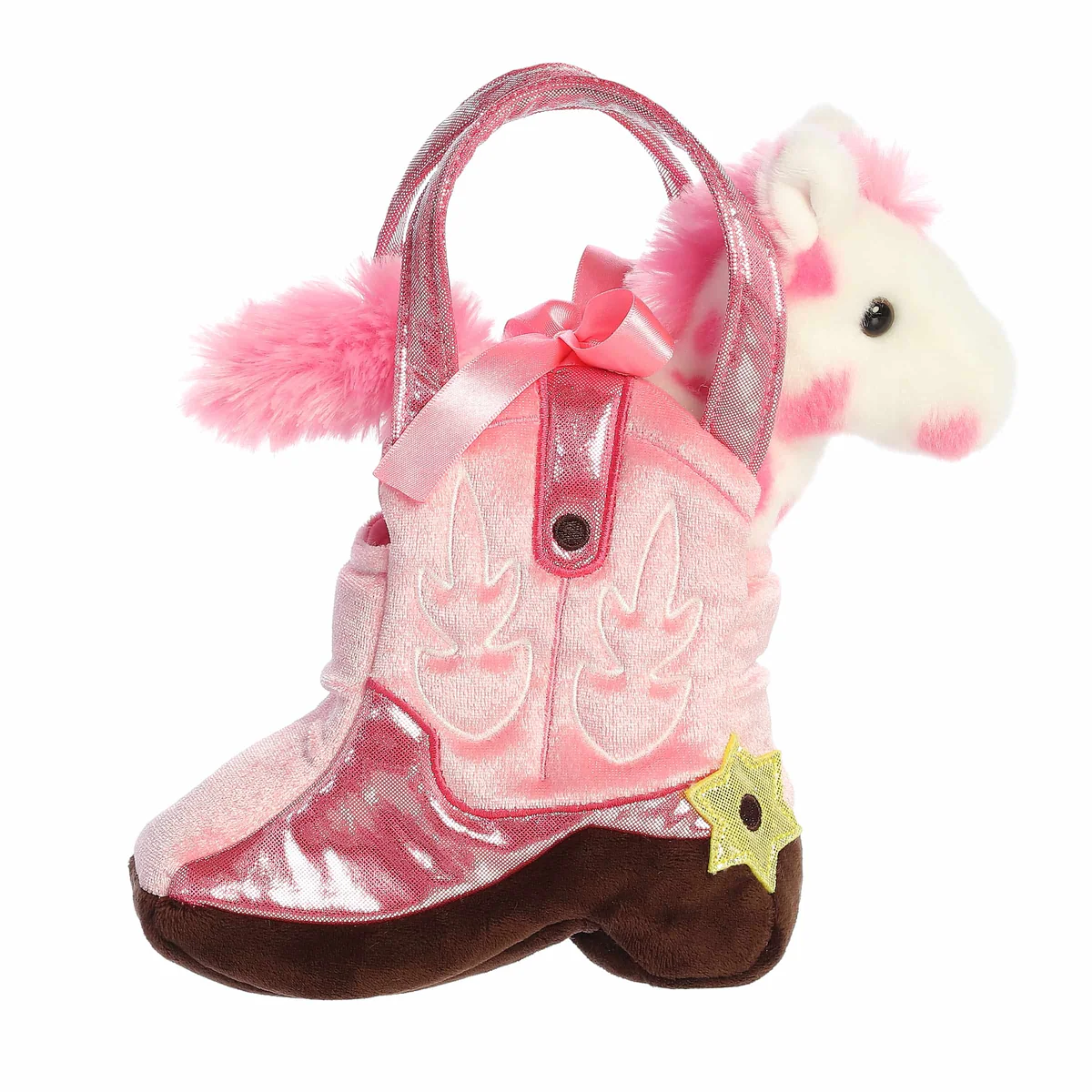 Aurora 7.5" GIDDYUP BOOT PINK
