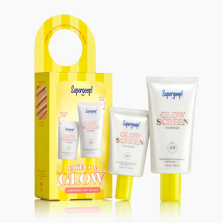 Supergoop- Wake Up & Glow Sun-kissed Duo Glowscreen
