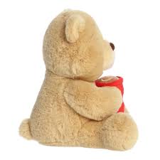 Aurora 10" LATTE LOVE BEAR HOT COFFEE