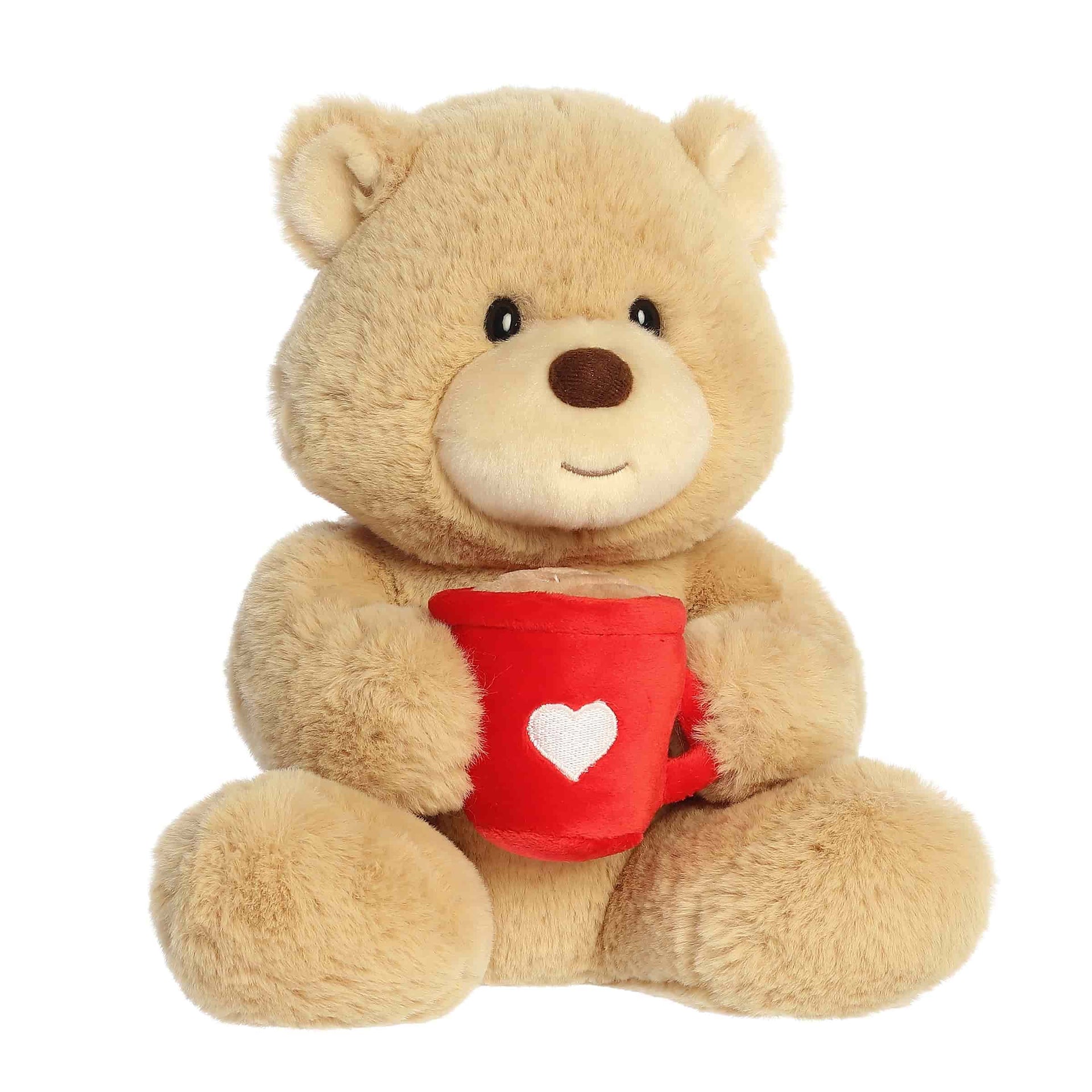 Aurora 10" LATTE LOVE BEAR HOT COFFEE