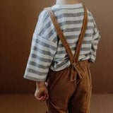 Organic Overalls - Almond Melange