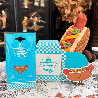 Jellycat Diner Set: Breck Hot Dog