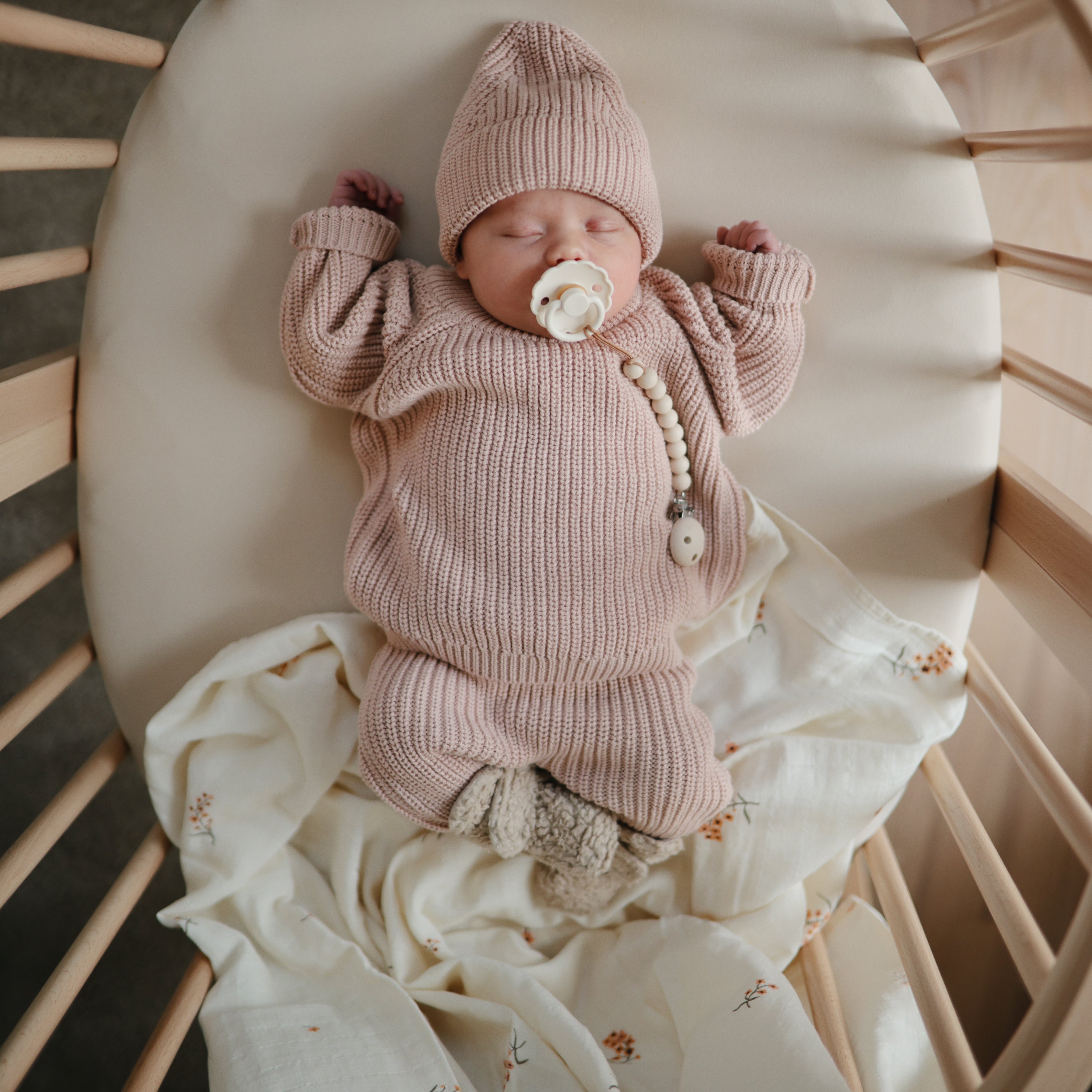 Image of Organic Cotton Muslin Swaddle Blanket